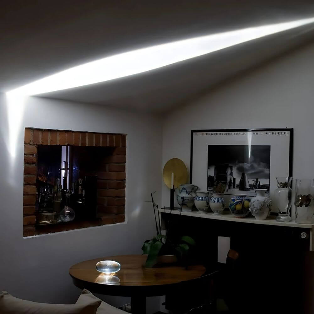 LED Tischlampe dimmbar mit Glasoptik – Touch Steuerung