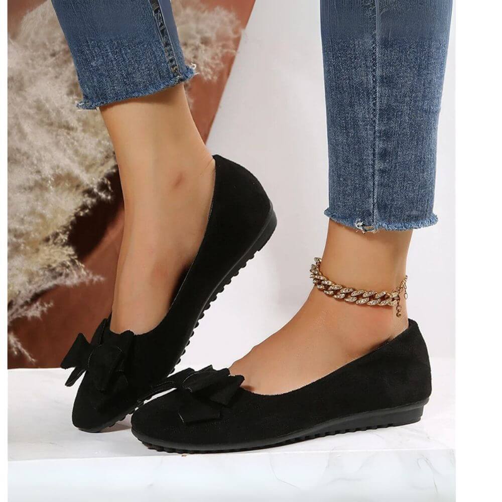 Schwarze Sophie Sandalen – Ideal für Plantarfasziitis, Arthritis und Gangstörungen, mit einem eleganten, vielseitigen Look.