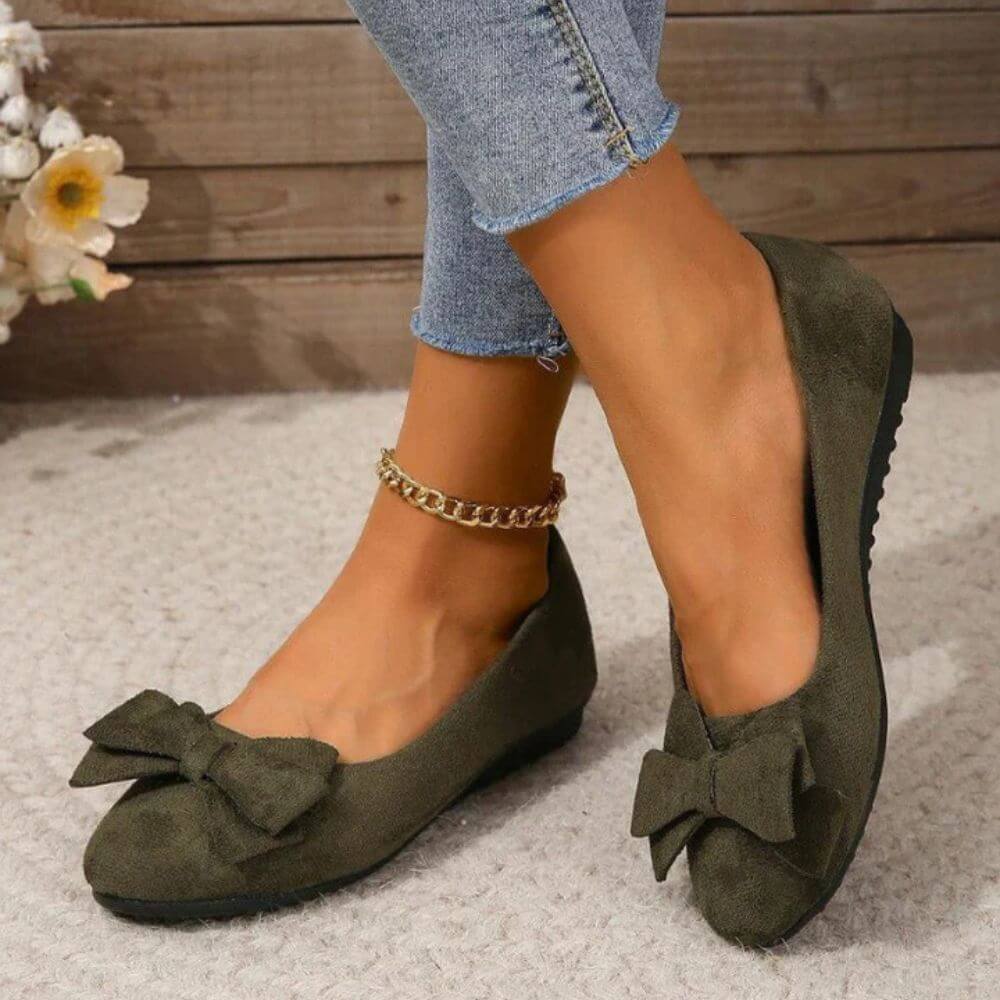 Sophie Sandalen in Grün – Perfekt für schmerzfreies Gehen und stilvolle Outfits.