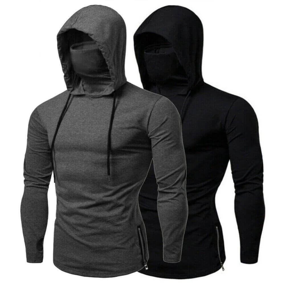 Alaric Winterjacke Schwarz – Robuste Jacke mit hoher Wärmeisolierung für kalte Wetterbedingungen und sportliche Outfits