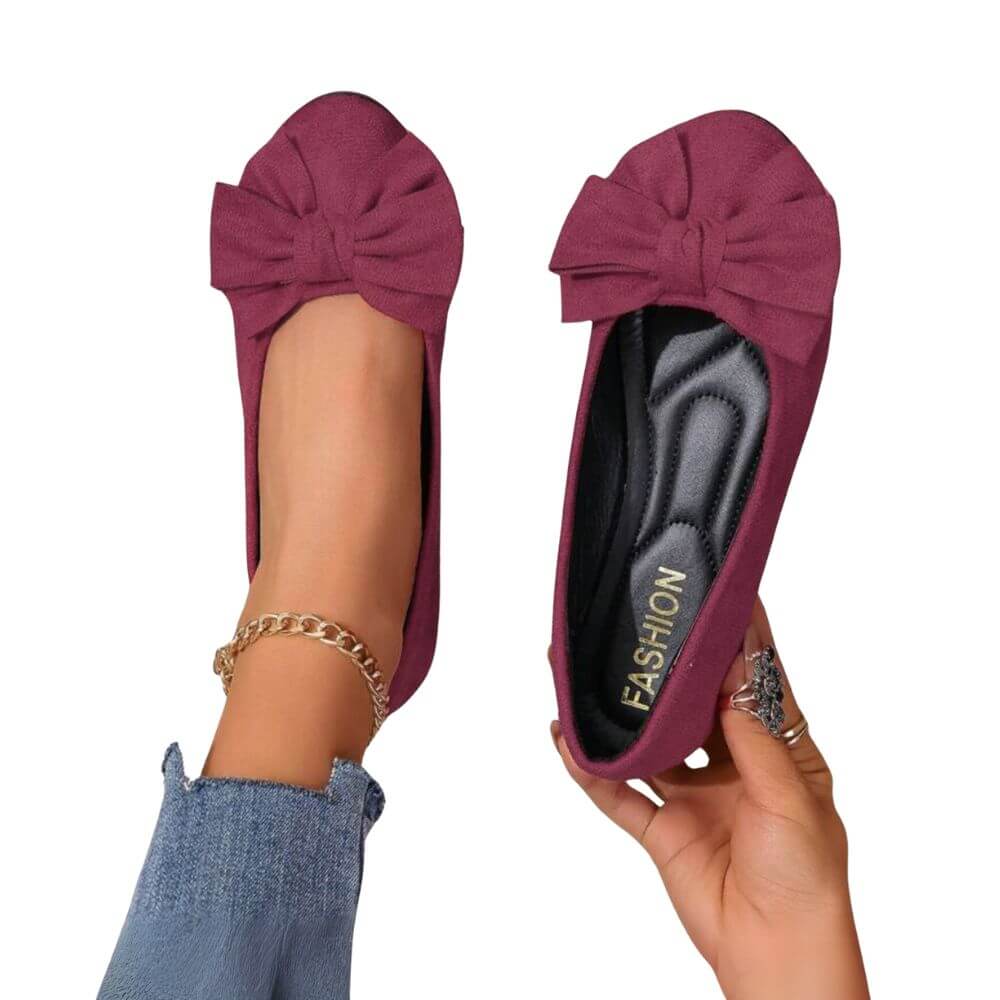 Sophie Orthopädische Sandalen in Lila – Schmerzlindernde Unterstützung und elegantes Design für den ganzen Tag.